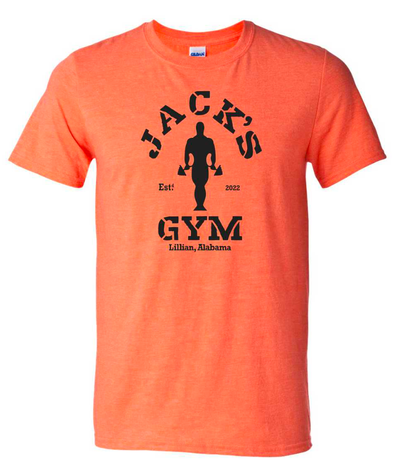 JACK'S GYM GOLD'S BLACK LOGO