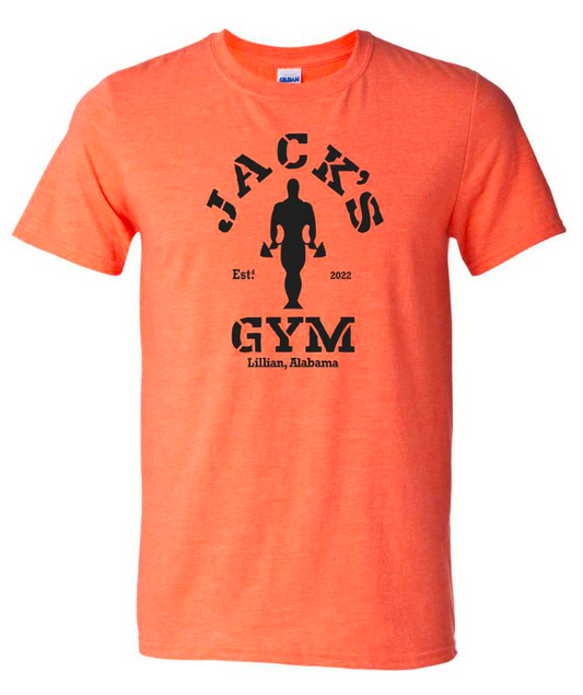 JACK'S GYM GOLD'S BLACK LOGO